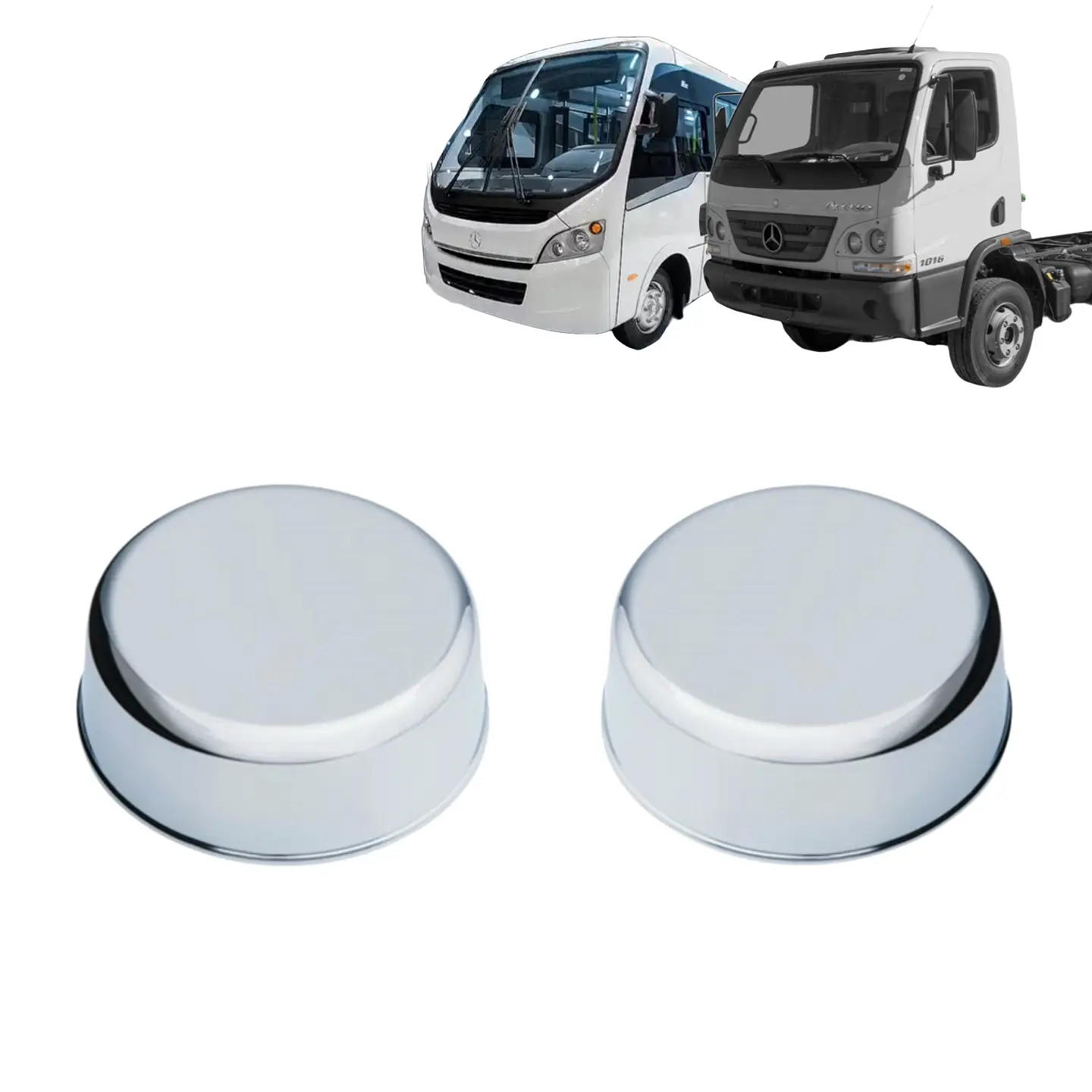 Jgo De Cubre Masas Delanteras Compatible Con Mercedes-Benz Accelo/916 1
