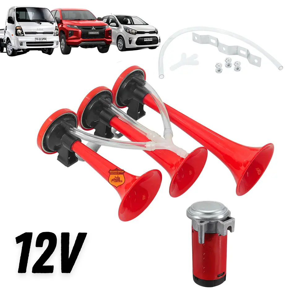 Bocina Verdulera Con Compresor 12v 1