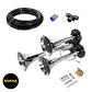 Bocina De Aire 3 Cañones corta 12v/24v - Miniatura 1