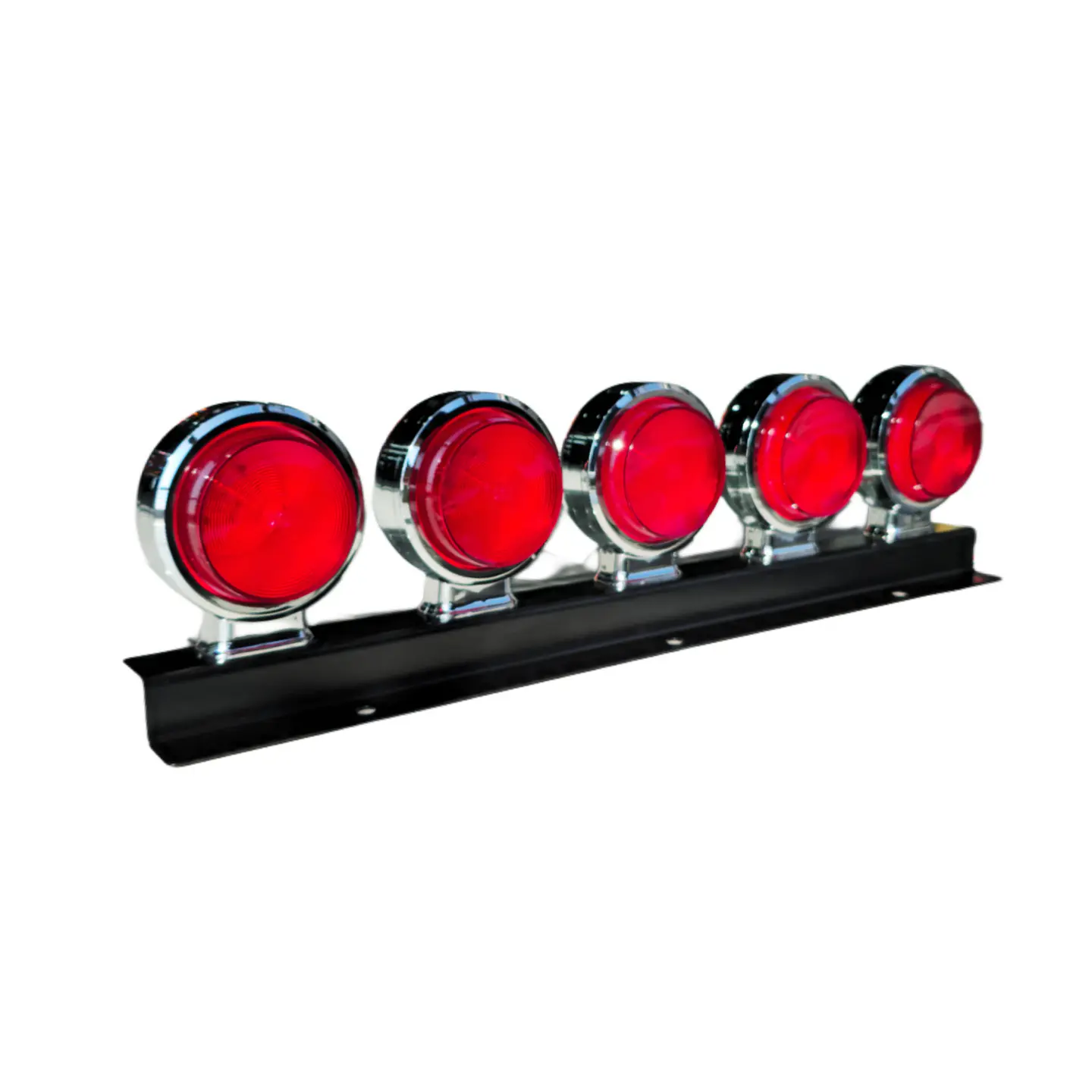 5 Marias Led Con Soporte Rojo 12v/24v 1