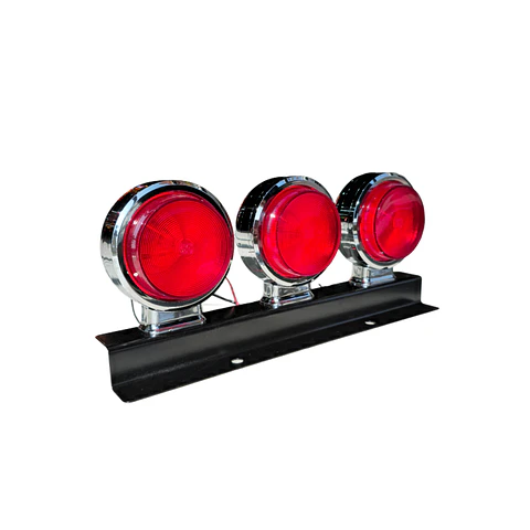 3 Marias Led Con Soporte Rojo 12v/24v
