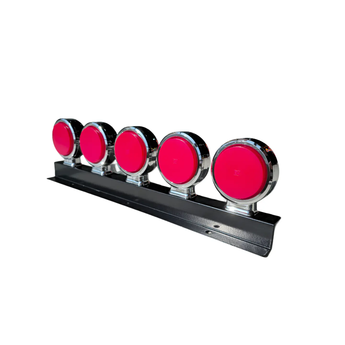 5 Marias Halo Con Soporte Rojo 12v/24v 1