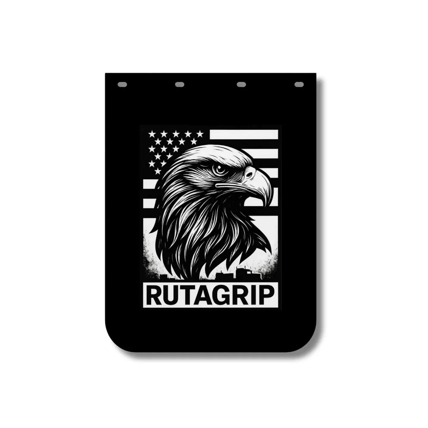 Par De Guardafangos Negros Águila Americana RutaGrip 76x60 1