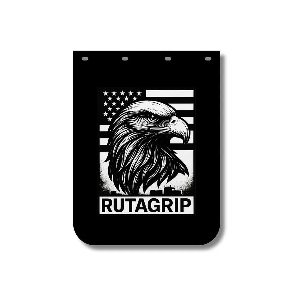 Par De Guardafangos Negros Águila Americana RutaGrip 76x60 1