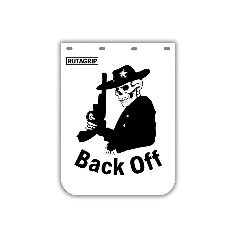 Par De Guardafangos Blancos Back Off RutaGrip 76x60 1