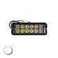 Destellante 12 led Alta Luminosidad Blanco 12v/24v - Miniatura 1