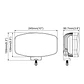 Foco Neblinero De Barra Tipo Europeo 12v/24v - Miniatura 8