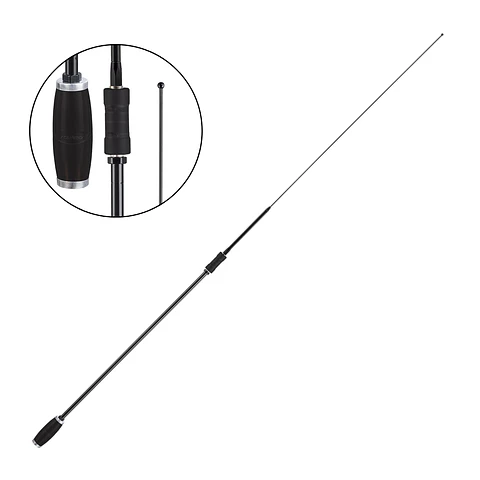 Antena Látigo Viuda Negra 163cm Con Resorte