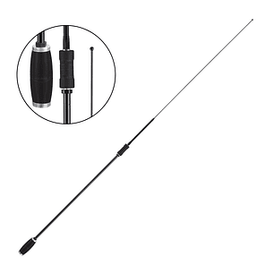 Antena Látigo Viuda Negra 163cm Con Resorte