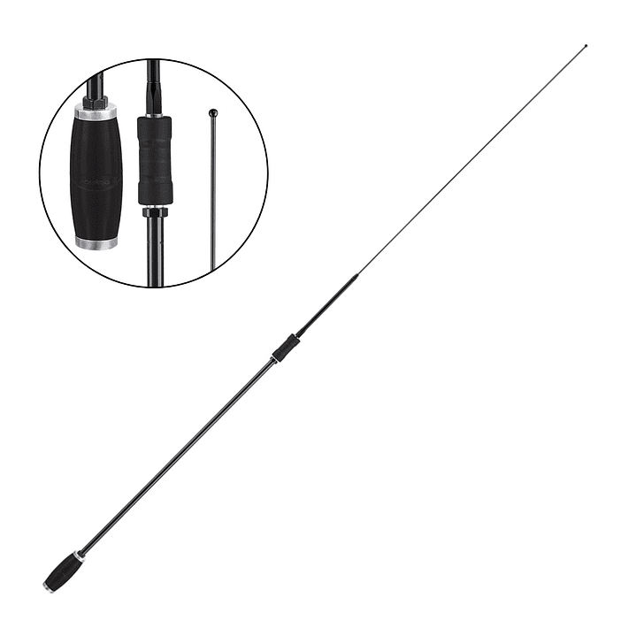 Antena Látigo Viuda Negra 163cm Con Resorte 1