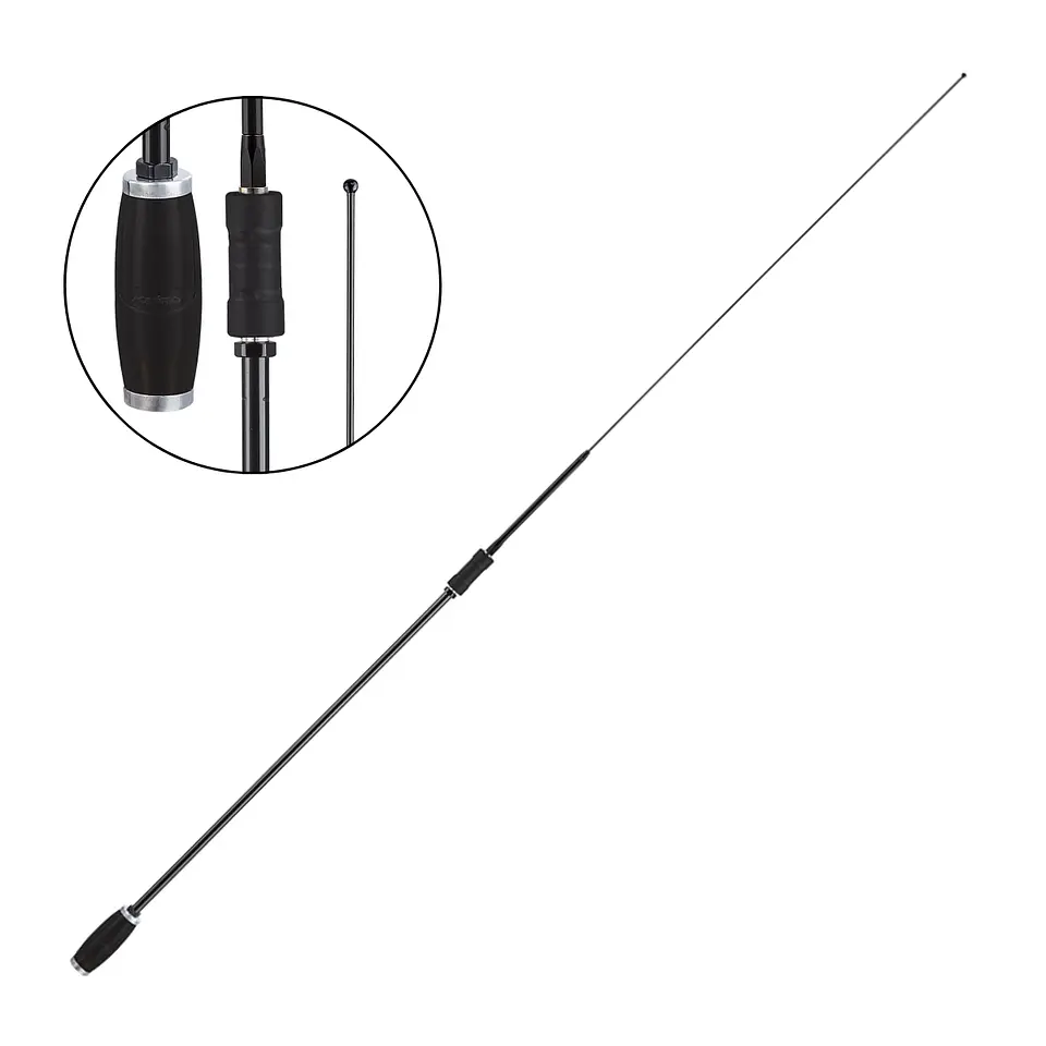 Antena Látigo Viuda Negra 163cm Con Resorte 1