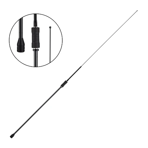 Antena Látigo Viuda Negra 163cm Fija