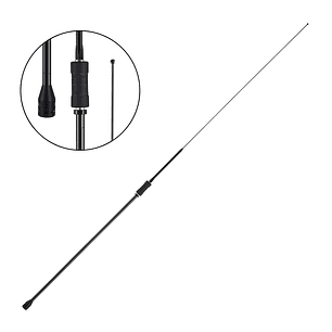 Antena Látigo Viuda Negra 163cm Fija