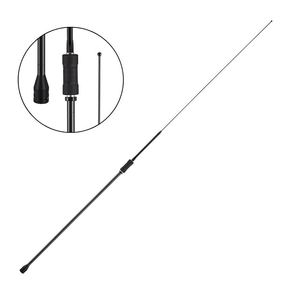Antena Látigo Viuda Negra 163cm Fija 1