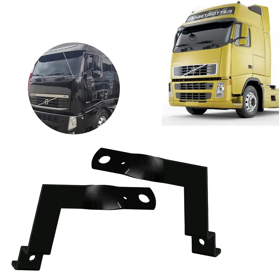 Par De Bases Para Antena Compatible Con Volvo Fh 1998 a 2014 1