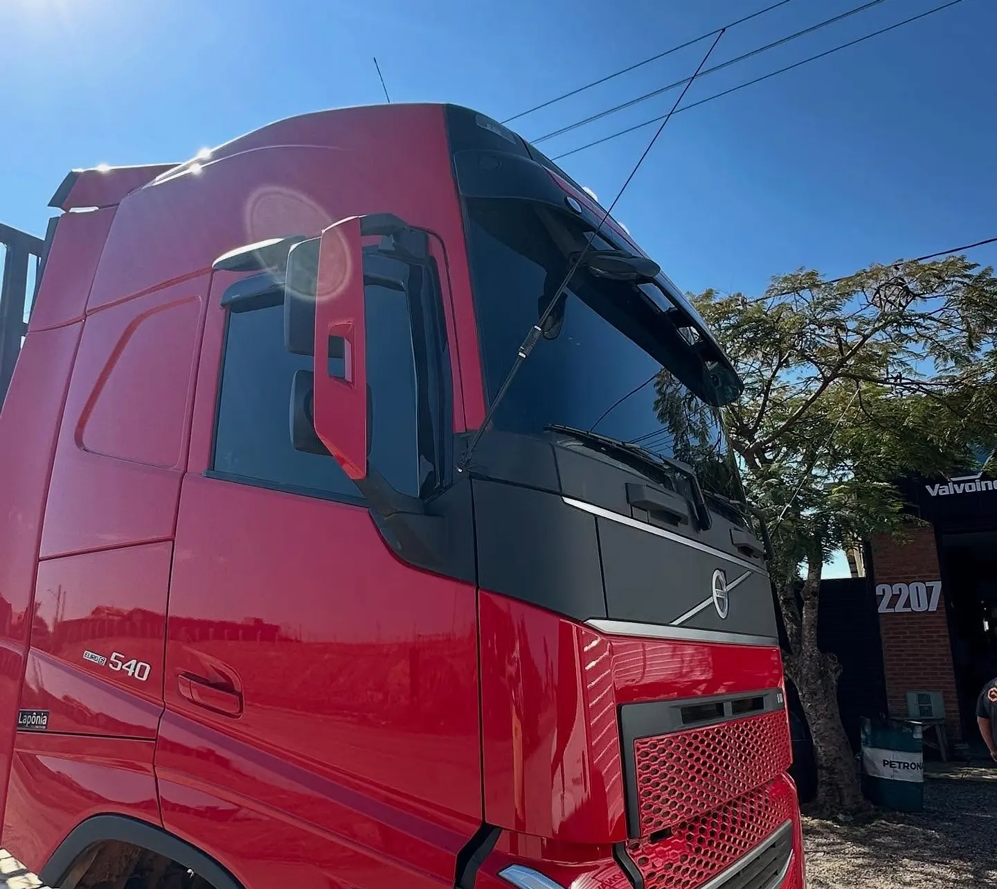 Par De Bases Para Antena Compatible Con Volvo Fh 2015 a 2025 2