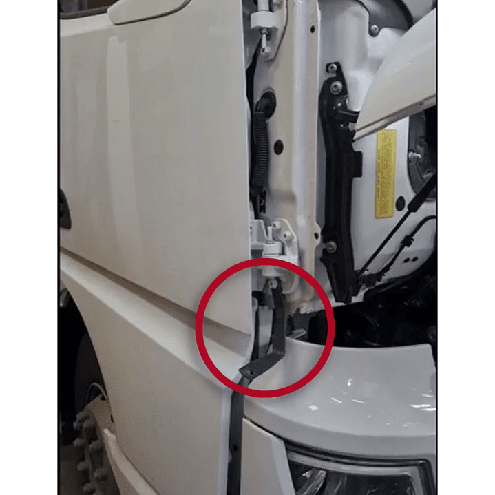 Par De Bases Para Antena Compatible Con Mercedes-Benz New Actros 2