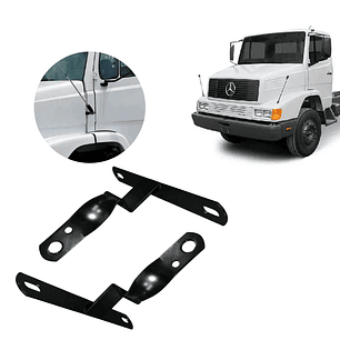 Par De Bases Para Antena Compatible Con Mercedes-Benz 1620/1618/1634 Del 1989 A 2012