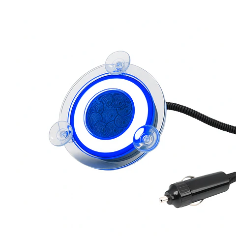 Foco Brazuca 12v/24v, Azul 