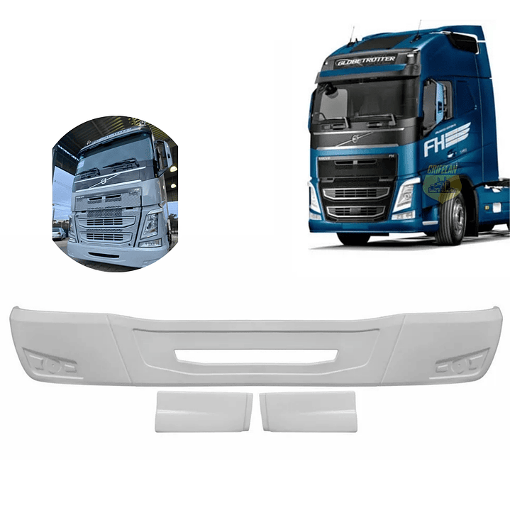 Funda De Parachoque Volvo Fh/Fm 2015 Hasta 2022 (Toma De Aire 1 Agujero) 1