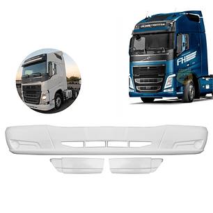 Funda De Parachoque Volvo Fh/Fm 2015 Hasta 2022 (Toma De Aire 4 Agujeros)