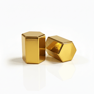 Cubre Tuerca Hungara Dorada 32mm/33mm