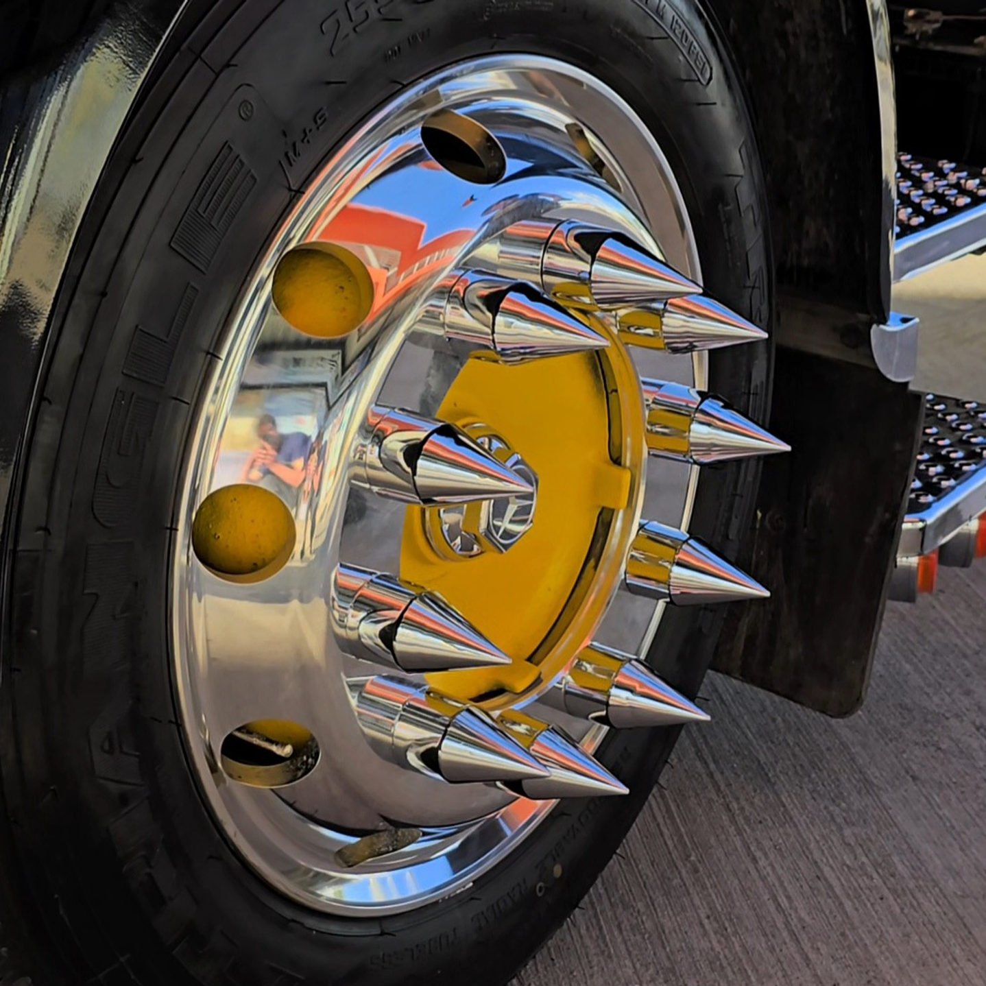 Cubre Tuerca En Punta Alta 33mm A Presión  2