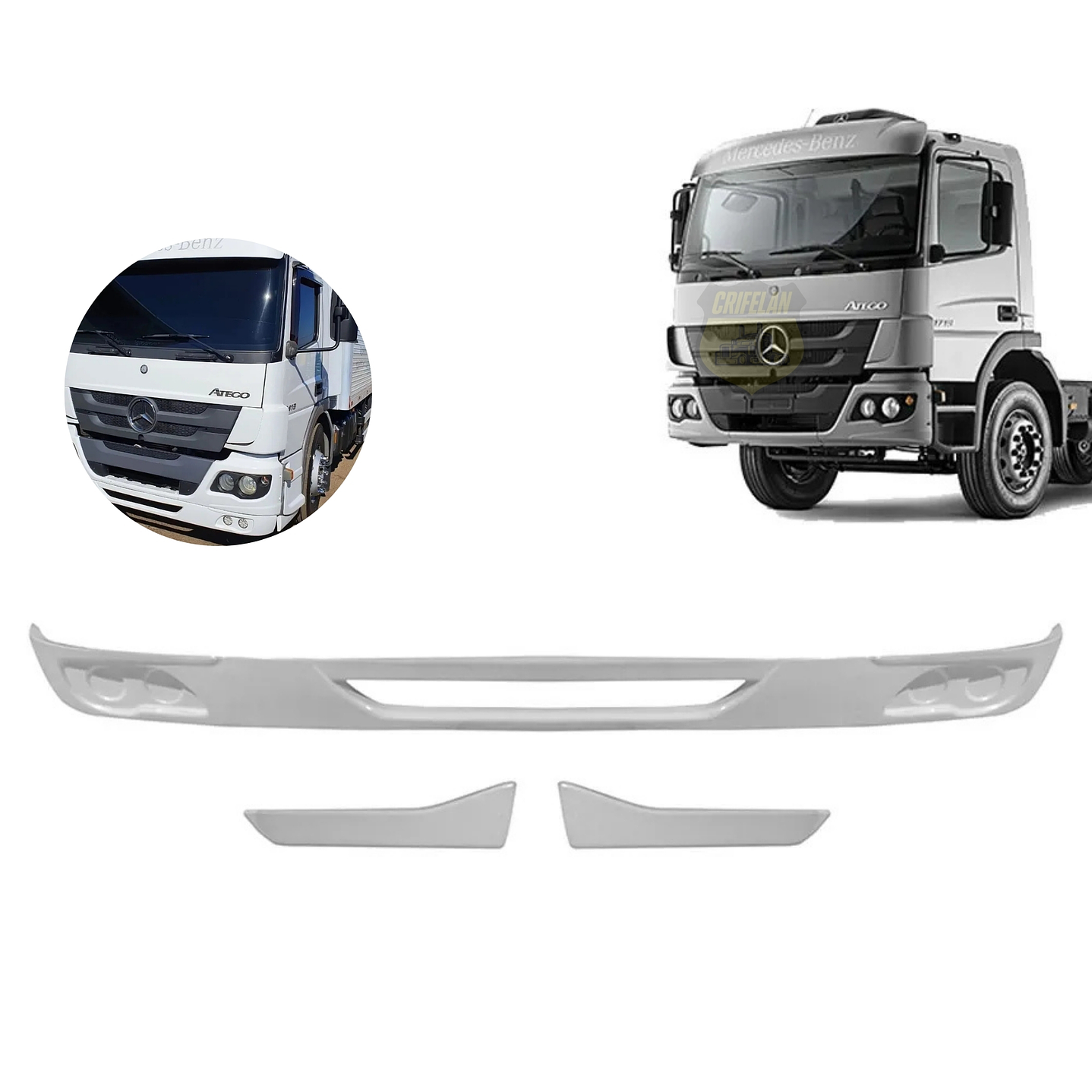 Spoiler Mercedes-Benz Atego 2012 Hasta 2025 1