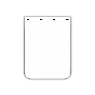 Guardafango Blanco 76x60