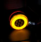 Foco Redondo Semaforo Halo Led Pequeño 12v/24v Ámbar/Rojo, COD.2009HA - Miniatura 2