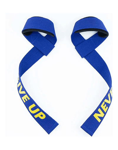 Straps Para Pesas Correas de Levantamiento Gimnasio - Azul