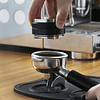 Tamper Y Distribuidor Doble de Cafe Regulable Cafetera Espresso 5