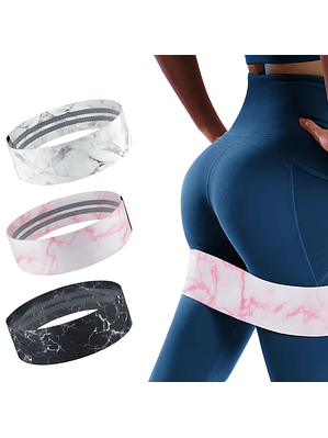 Bandas de Resistencia Elasticas Para Gluteos Y Piernas 