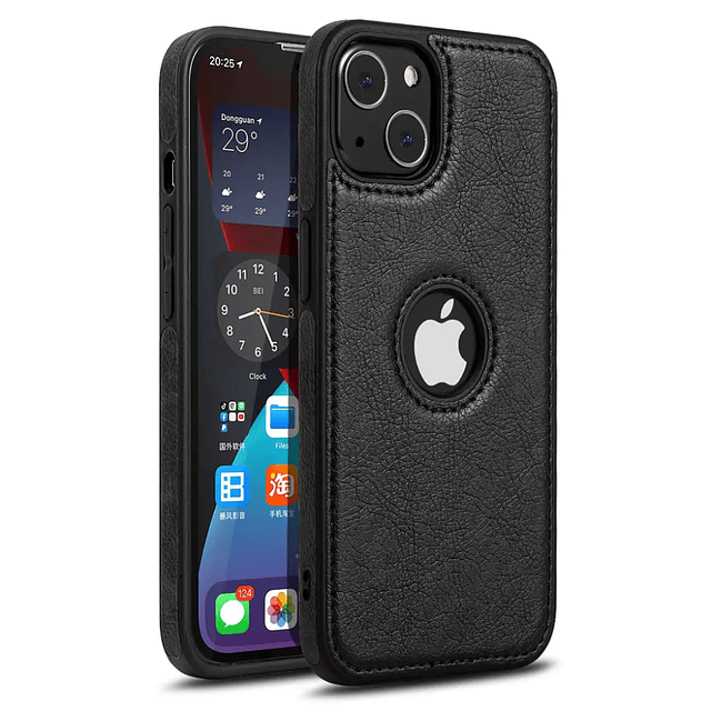 Funda Carcasa Cuero Para iPhone 14 Varios Modelos 1