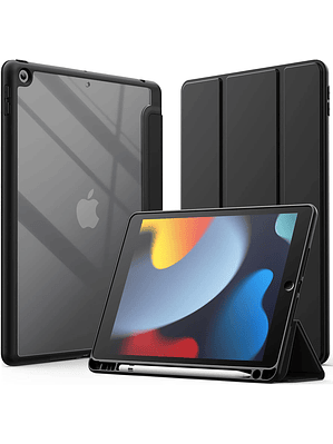 Funda Carcasa iPad 10.2 Con Ranura Para Apple Pencil