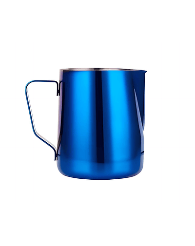 Jarra Pitcher Para Texturizar Leche 600ml Barista - Azul