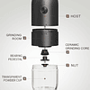 Molinillo De Café En Grano Electrico Portatil  4
