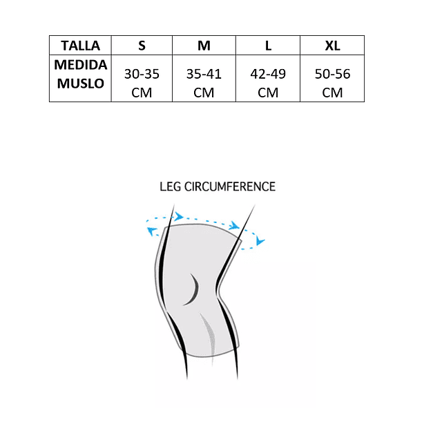 Rodilleras Deportivas Compresion Con Correas Ajustables  4