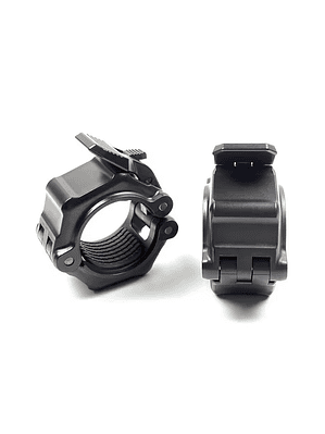 Seguro Barra Olimpica Collarines De Seguridad 50mm