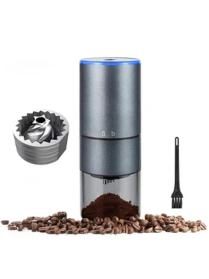 Molinillo De Cafe En Grano Portatil Electrico Muela Acero