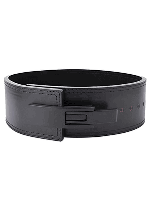 Cinturón Palanca Levantamientos Powerlifting Cuero 10mm