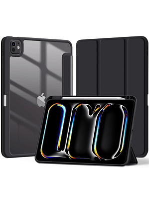 Funda Carcasa Para iPad Pro 13 M4 2024 Con Ranura Apple Pencil