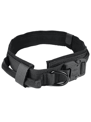 Collar Tactico Militar Ajustable Para Perros y Mascotas