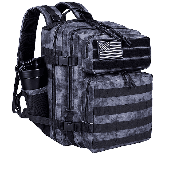 Mochila Táctica 35 Litros Gris 1