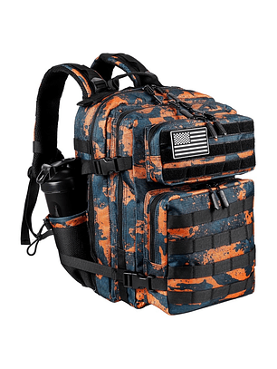 Mochila Táctica 35 Litros Naranja 