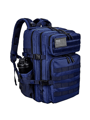 Mochila Táctica 45 Litros Azul Marino