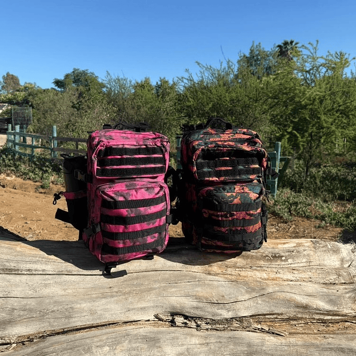 Mochila Táctica 35 Litros Naranja  4