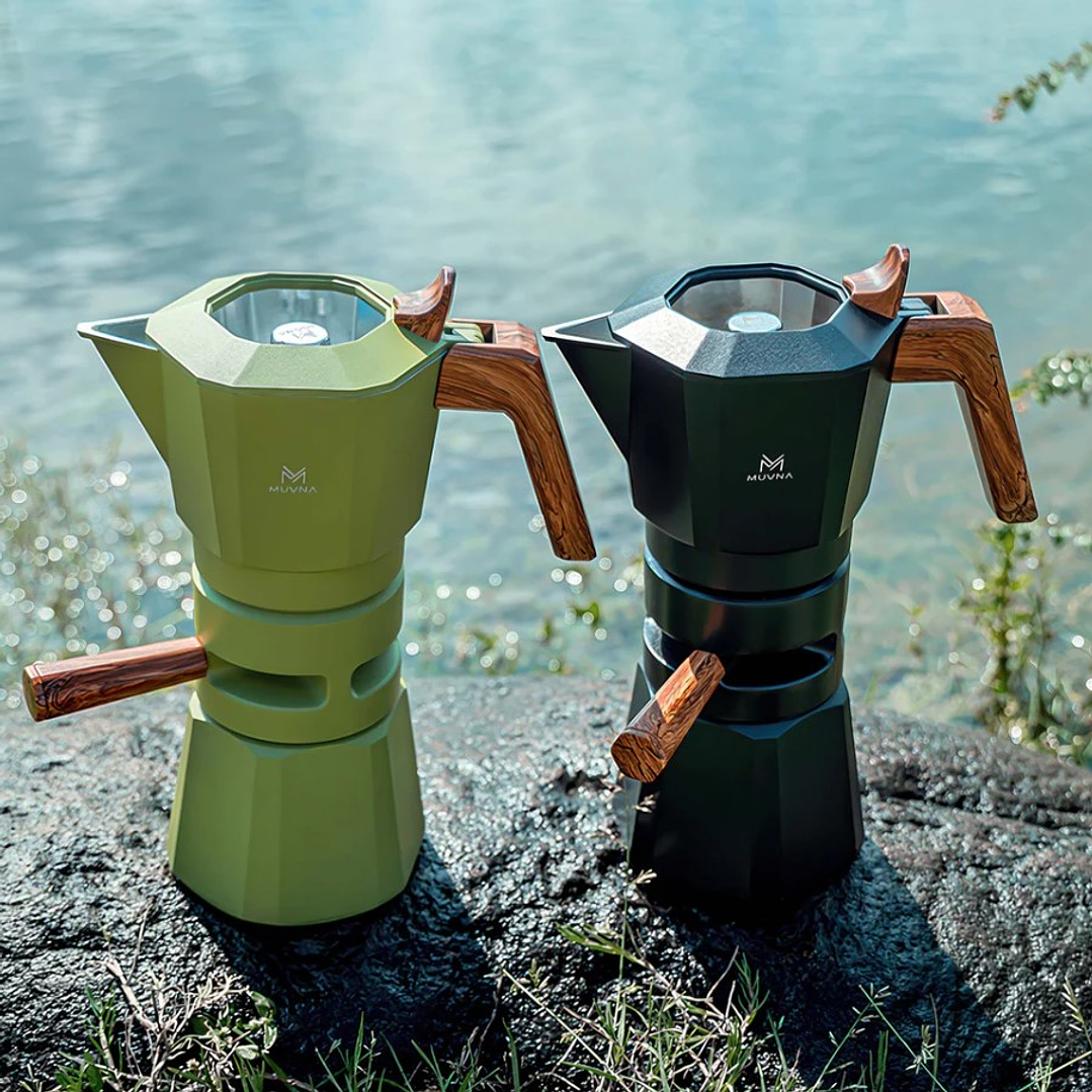 Cafetera Italiana Doble Valvula Portatil 4 Tazas Moka 3