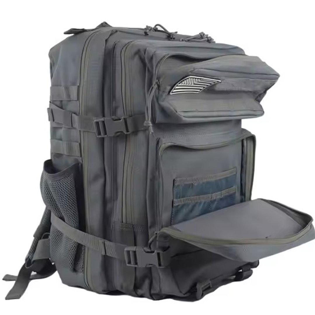 Mochila Táctica 45 Litros Gris 2