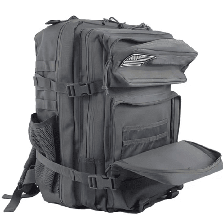 Mochila Táctica 45 Litros Gris 2